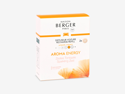 Сменные блоки 2шт для автодиффузора-клипсы Арома Энергия