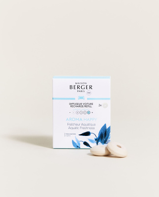 Сменные блоки 2шт для автодиффузора-клипсы Арома Счастье