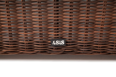 "Лунго" журнальный столик плетеный, цвет коричневый