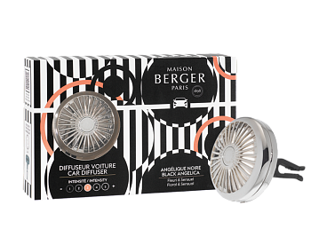 Автодиффузор-клипса Иллюзия с ароматом Черная ангелика