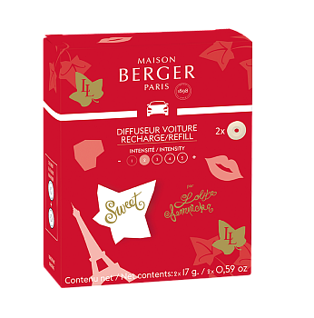 Сменные блоки 2шт для автодиффузора-клипсы Сладкая Лолита Лемпика